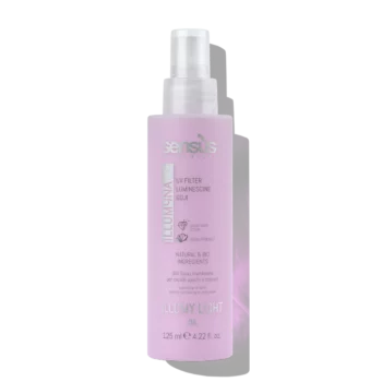 rozświetlający spray do włosów