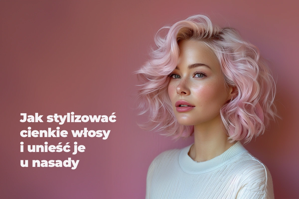 Jak stylizować cienkie włosy i unieść je u nasady